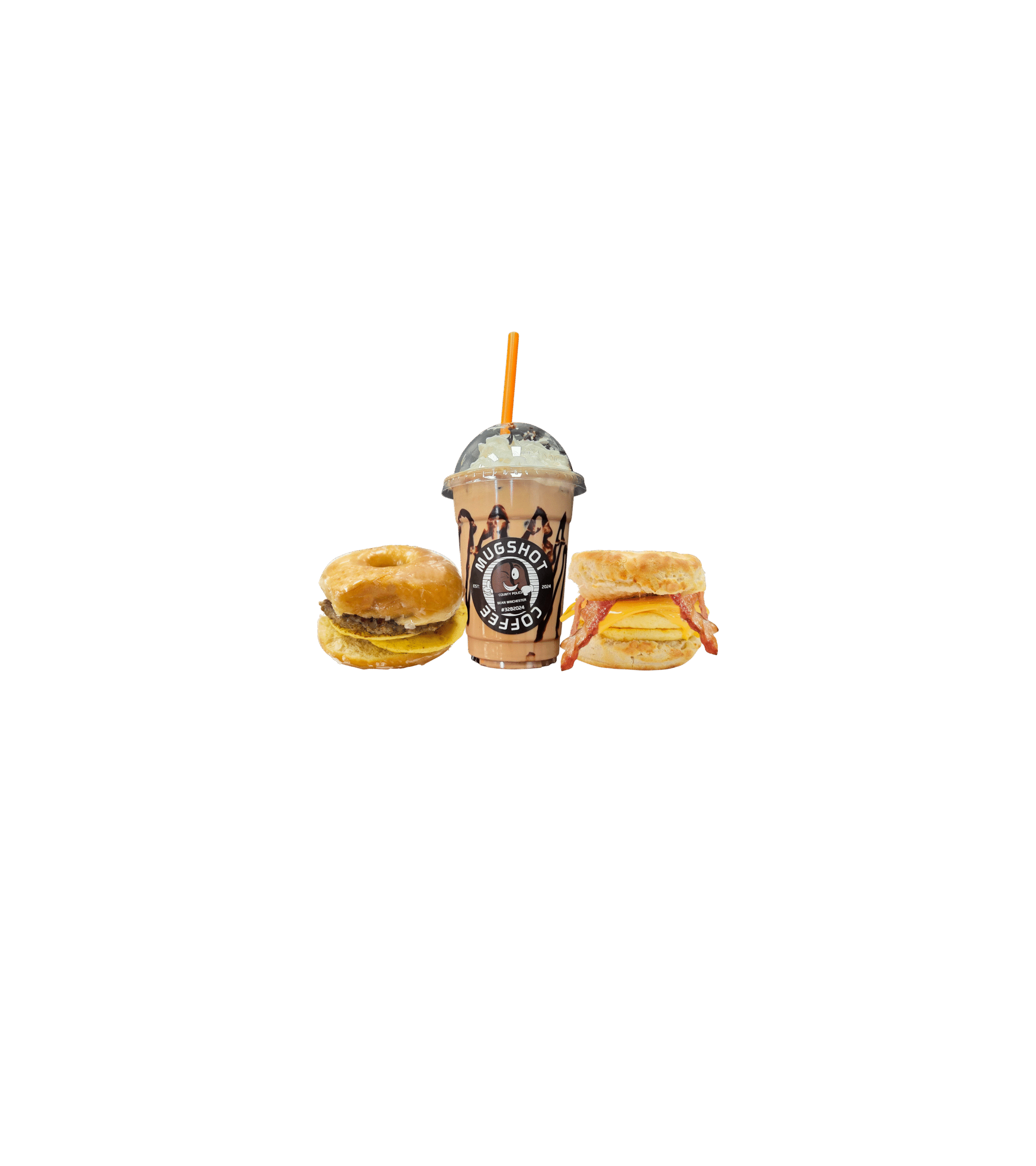 Mugshot Coffee Menu Icon, Mugshot Coffee
